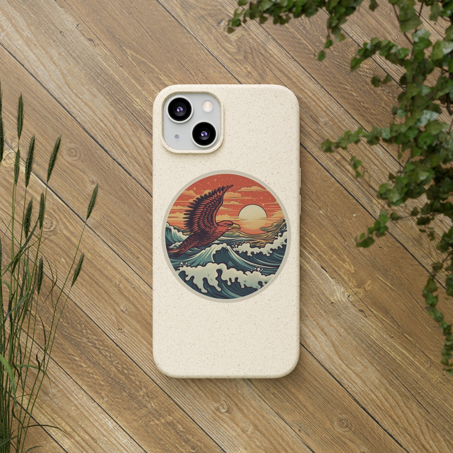 Hawk Ocean Biodegradable Phone Cases