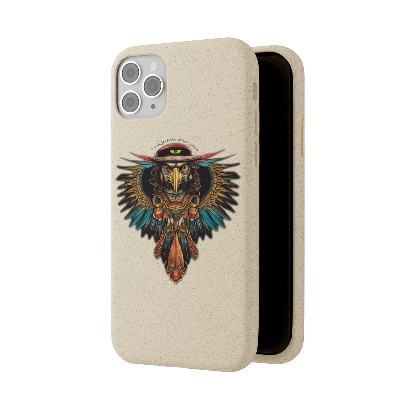 Jeffrey Joslin Hawk Biodegradable Phone Cases