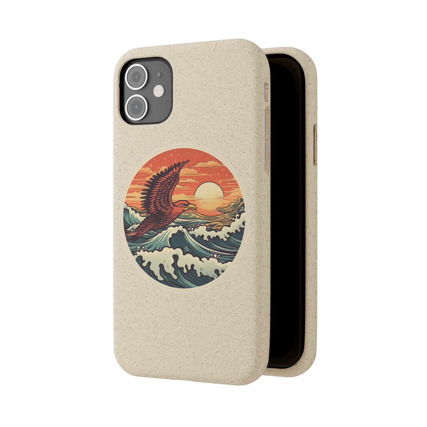 Hawk Ocean Biodegradable Phone Cases