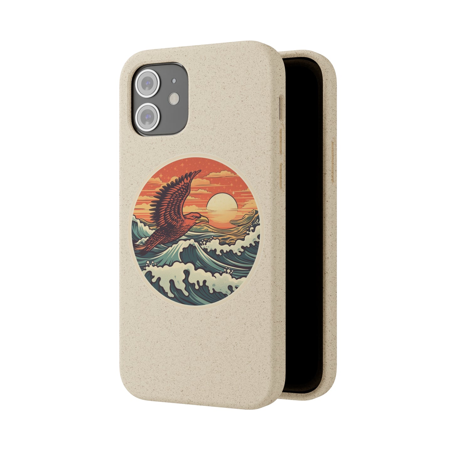 Hawk Ocean Biodegradable Phone Cases