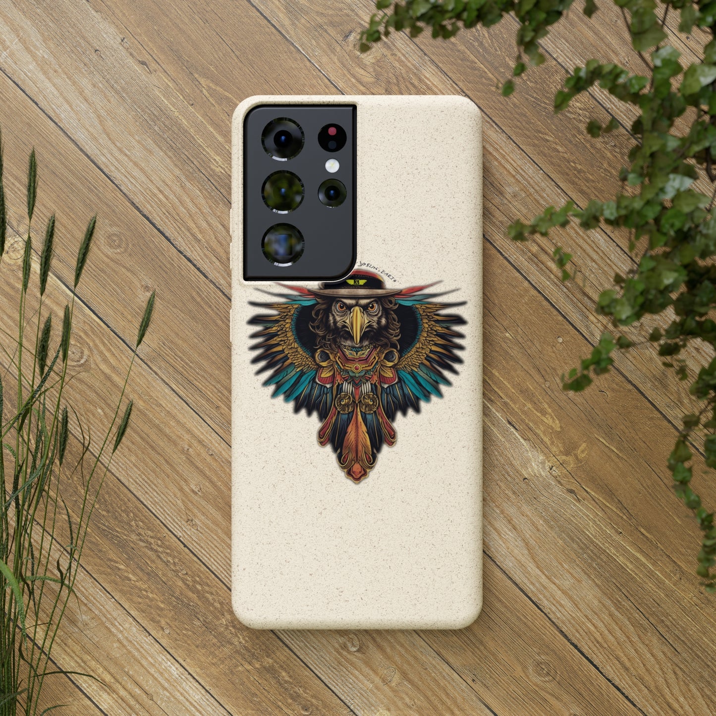 Jeffrey Joslin Hawk Biodegradable Phone Cases