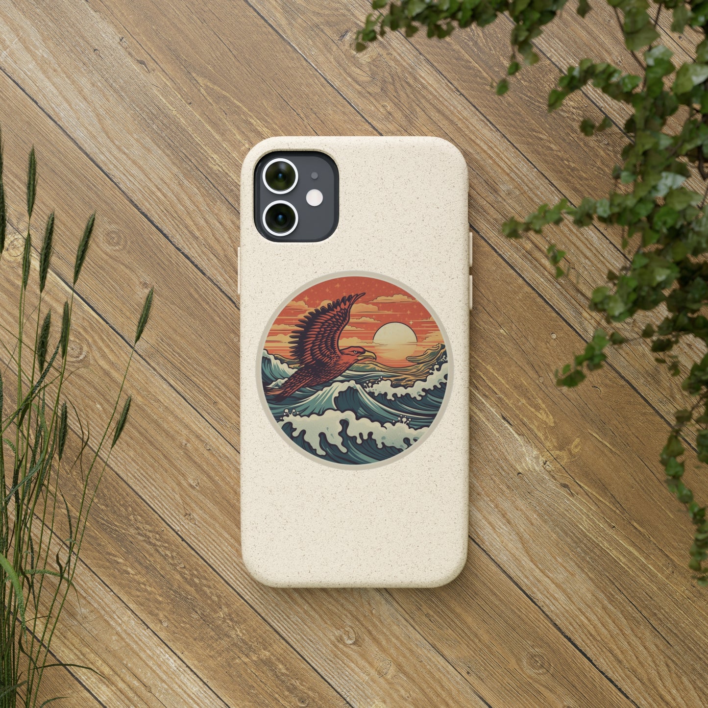 Hawk Ocean Biodegradable Phone Cases