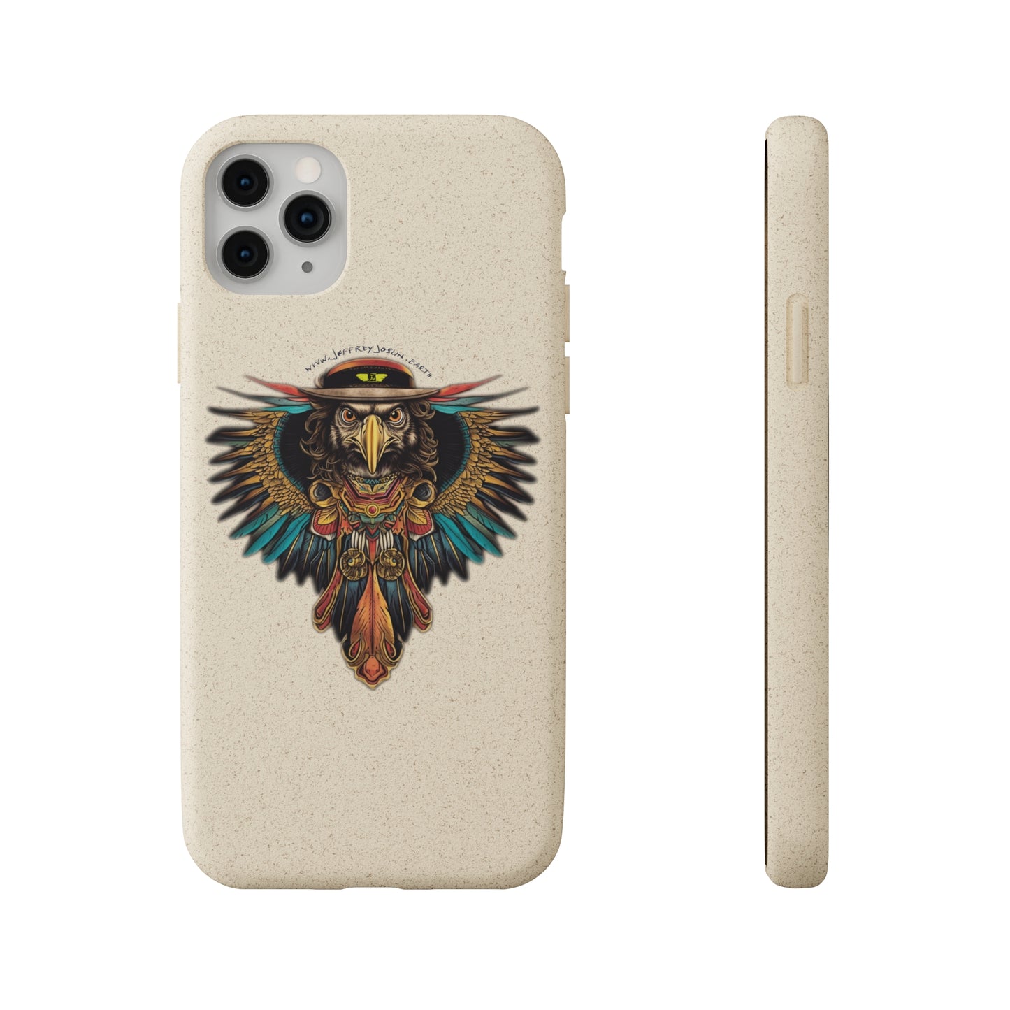 Jeffrey Joslin Hawk Biodegradable Phone Cases