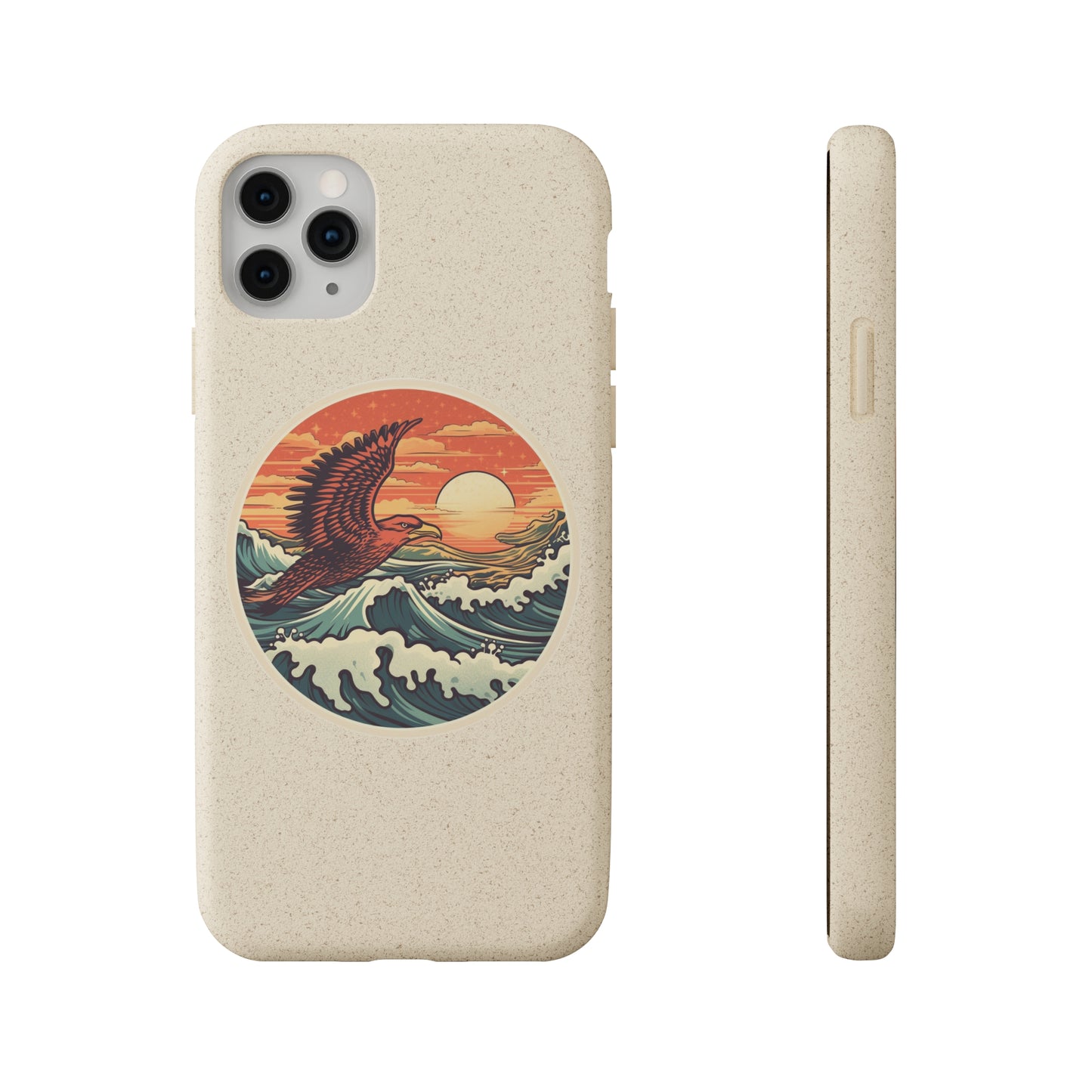 Hawk Ocean Biodegradable Phone Cases