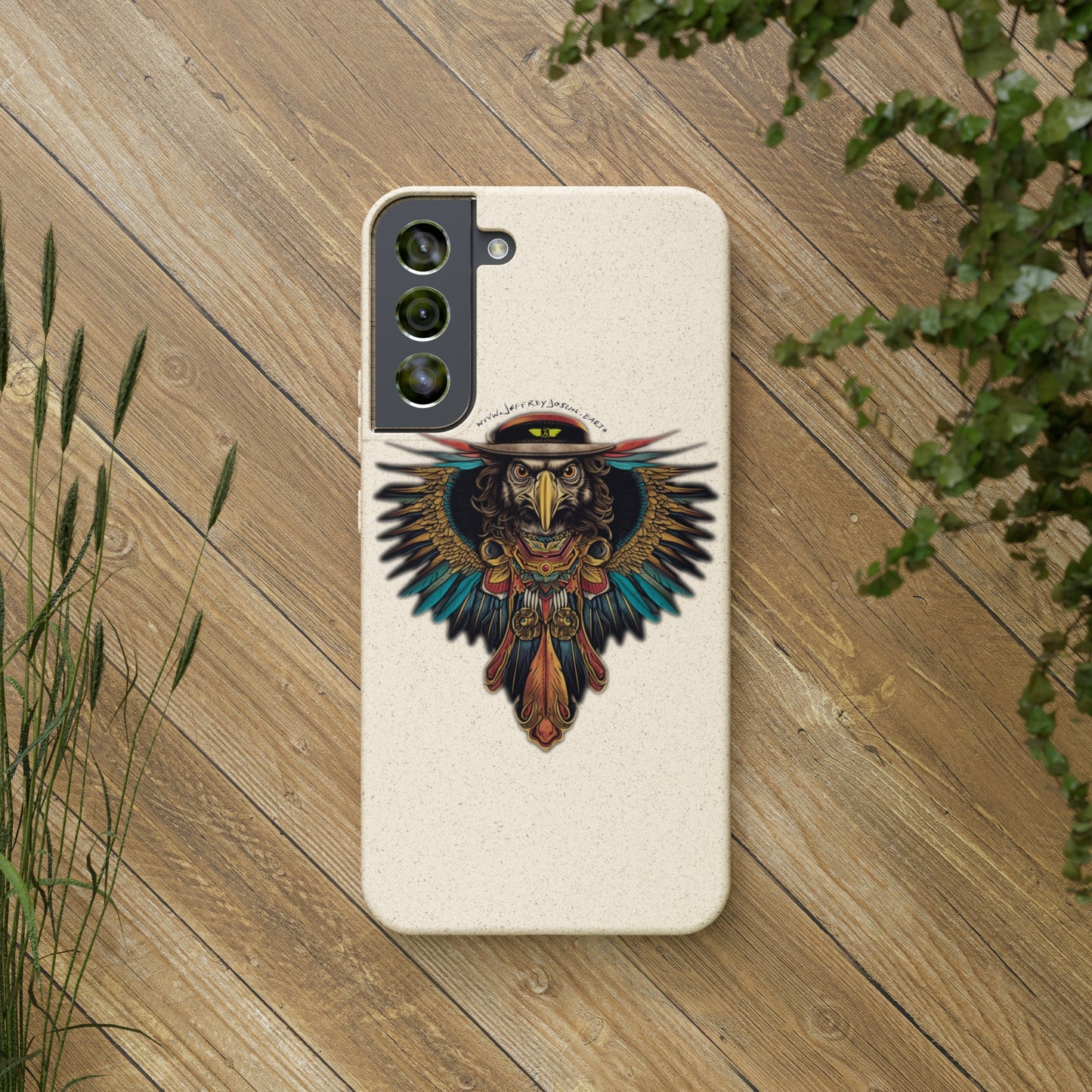 Jeffrey Joslin Hawk Biodegradable Phone Cases