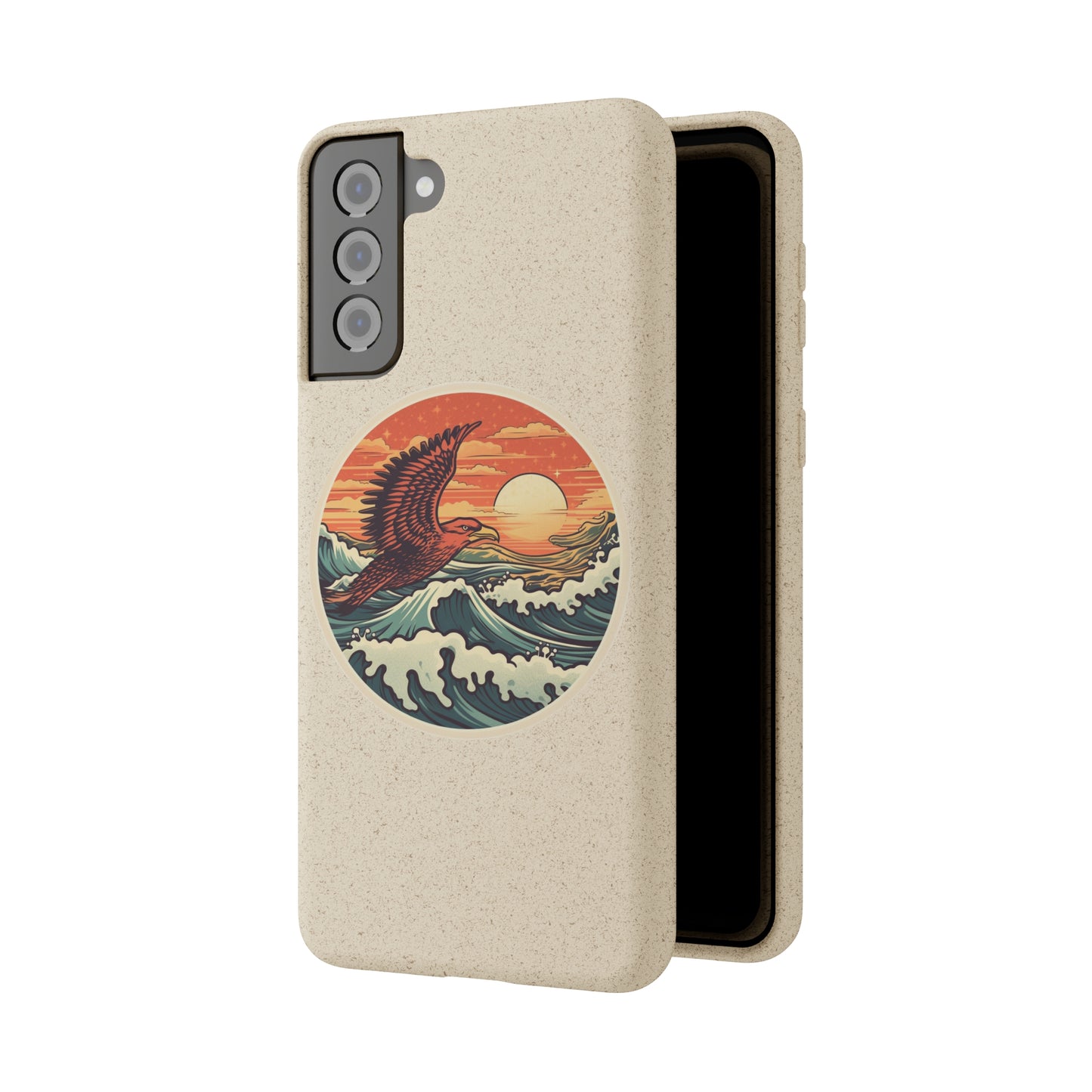 Hawk Ocean Biodegradable Phone Cases