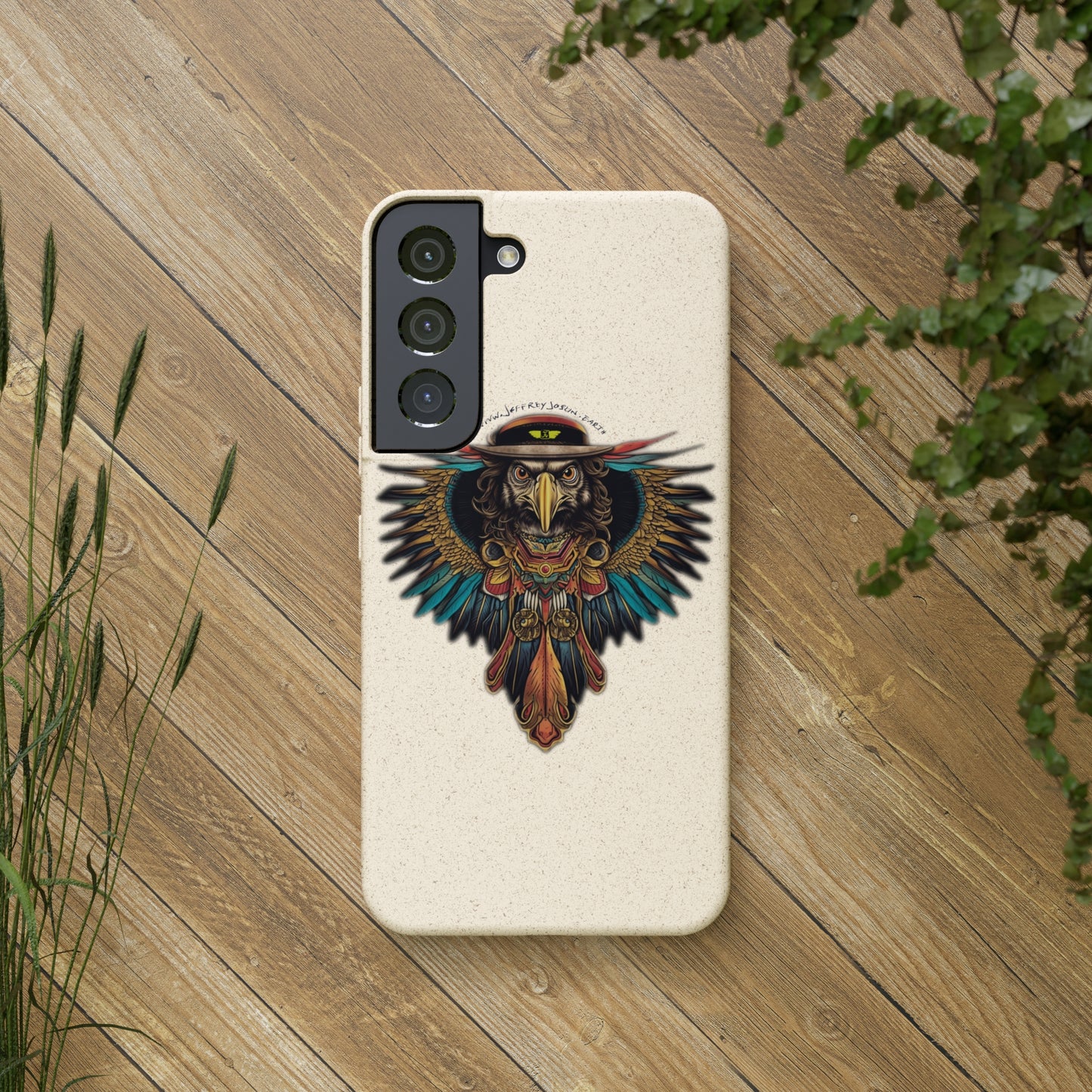 Jeffrey Joslin Hawk Biodegradable Phone Cases