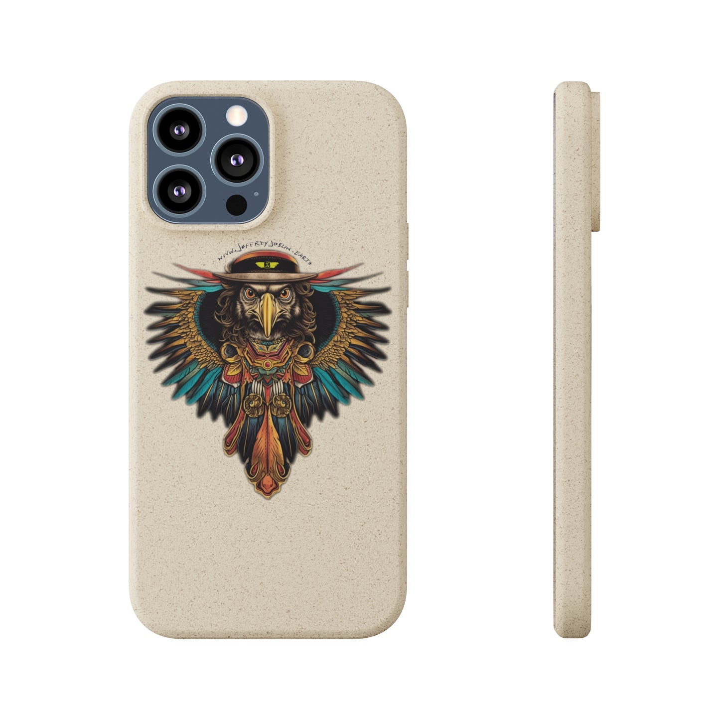 Jeffrey Joslin Hawk Biodegradable Phone Cases