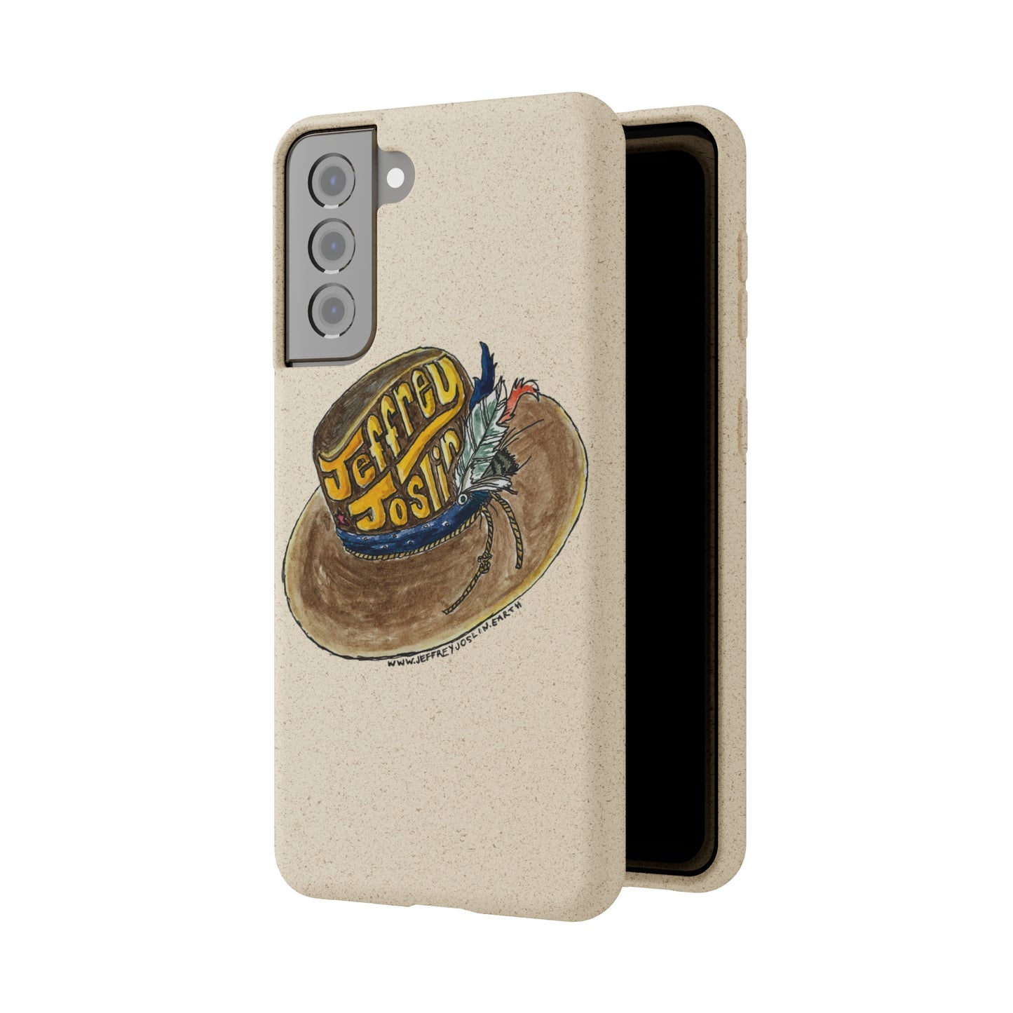 JJ Watercolor Hat Biodegradable Phone Cases