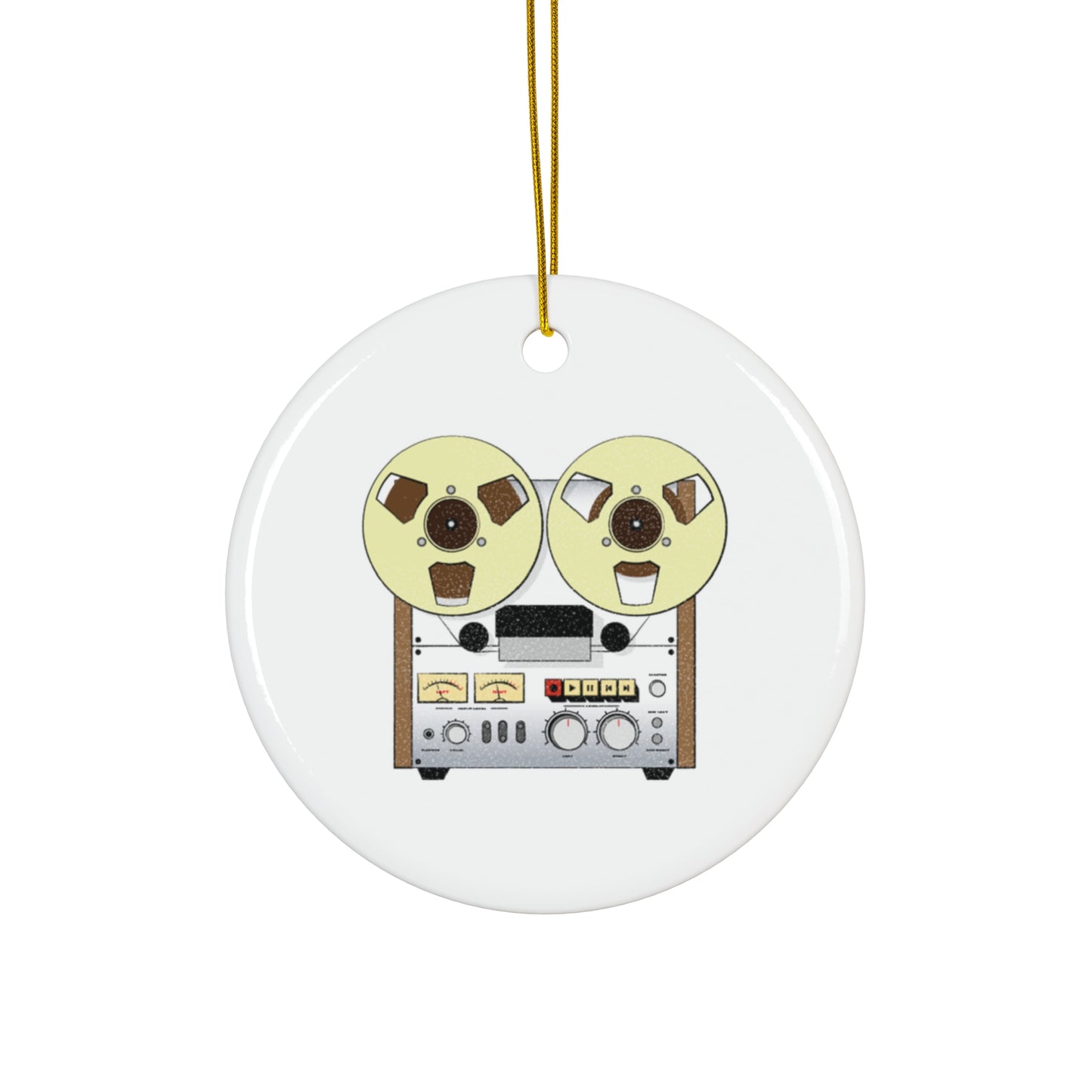 Tape Machine Ceramic Ornament, 4 Shapes