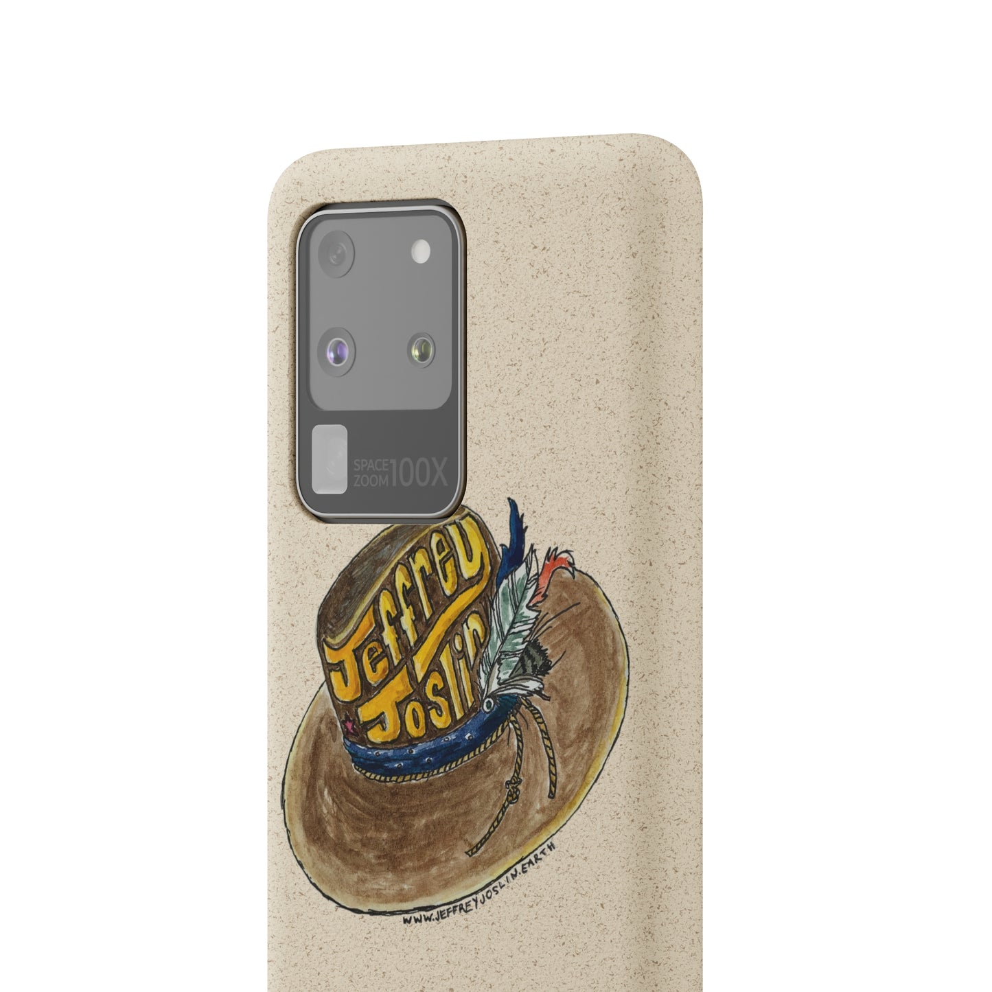 JJ Watercolor Hat Biodegradable Phone Cases