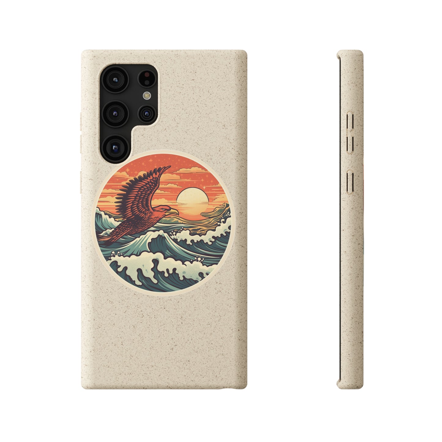 Hawk Ocean Biodegradable Phone Cases