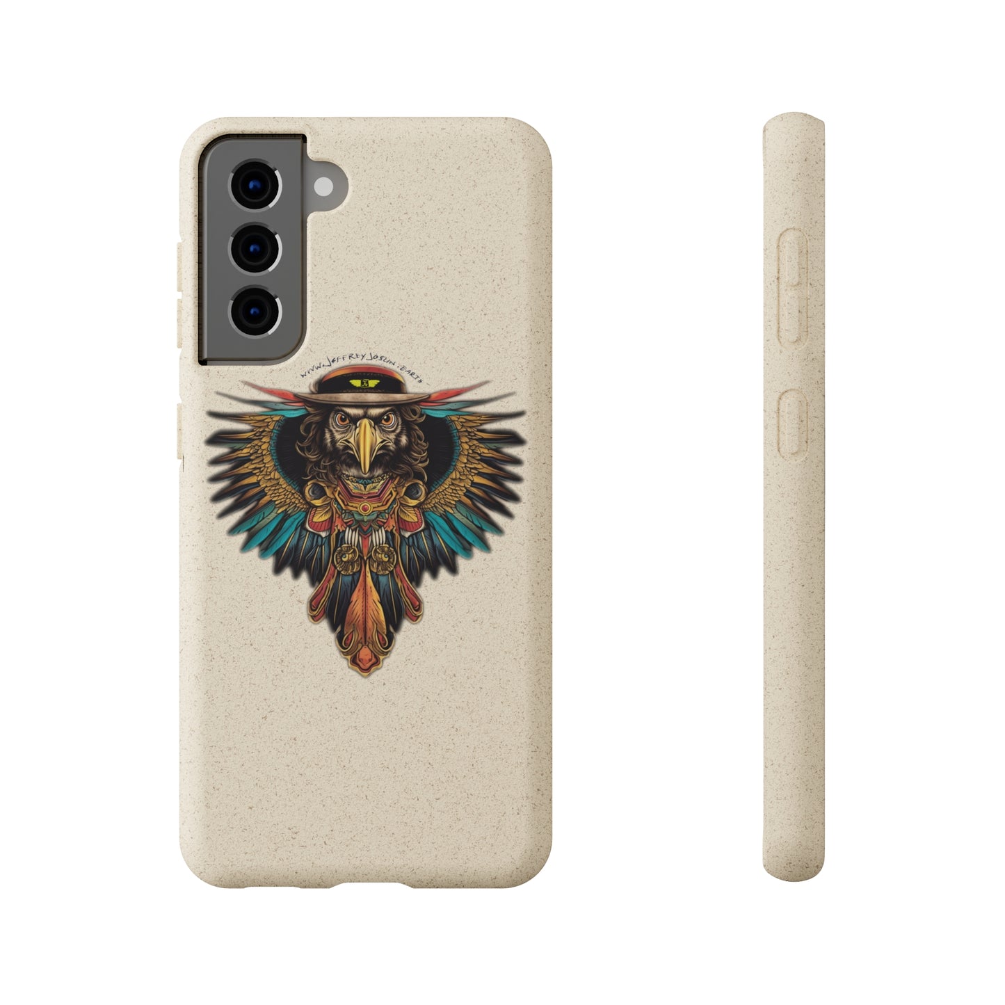 Jeffrey Joslin Hawk Biodegradable Phone Cases