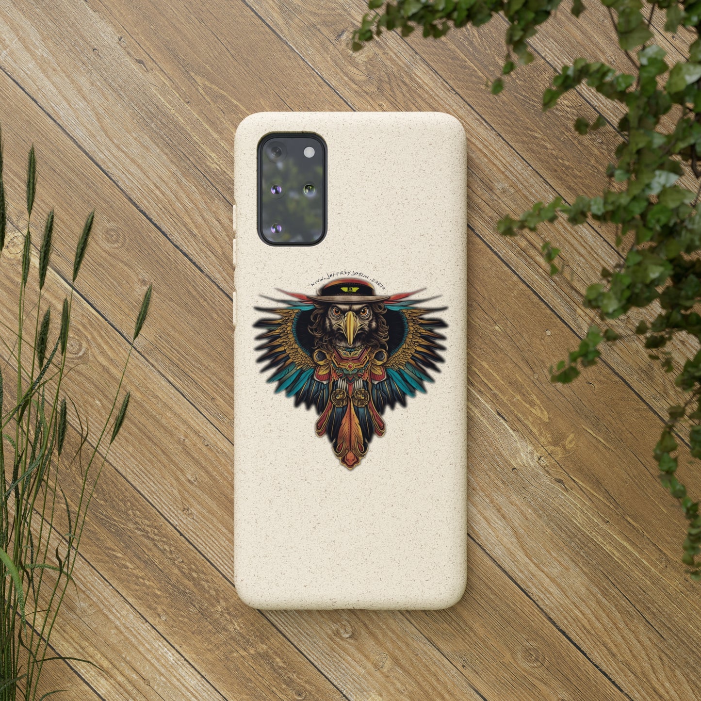 Jeffrey Joslin Hawk Biodegradable Phone Cases