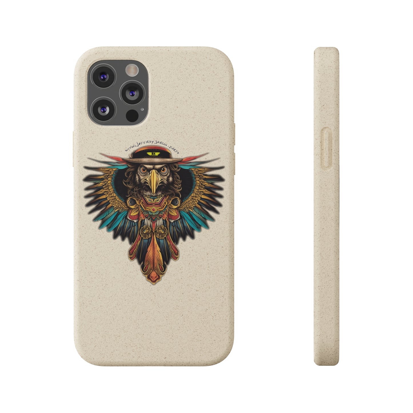 Jeffrey Joslin Hawk Biodegradable Phone Cases