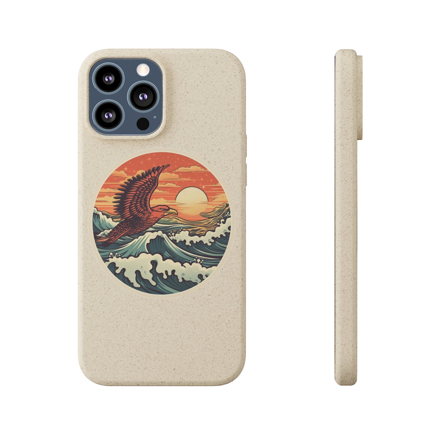 Hawk Ocean Biodegradable Phone Cases