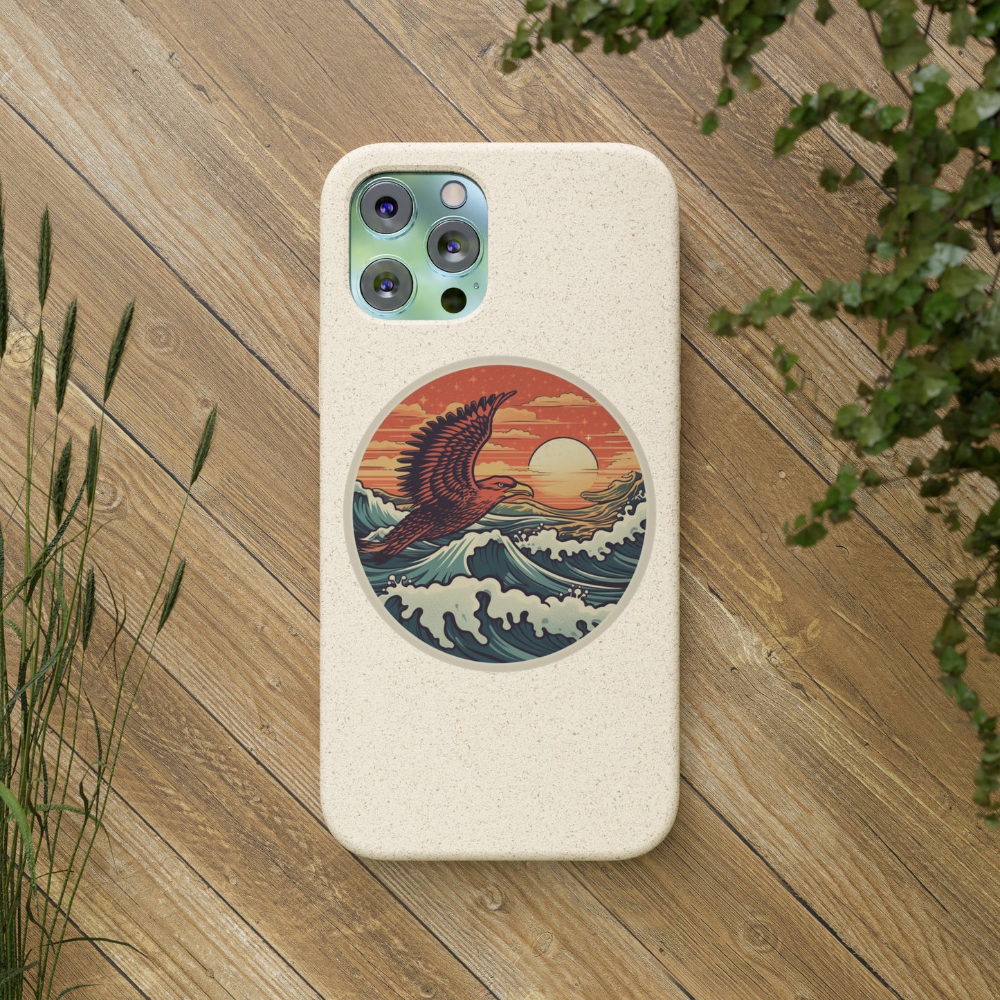 Hawk Ocean Biodegradable Phone Cases