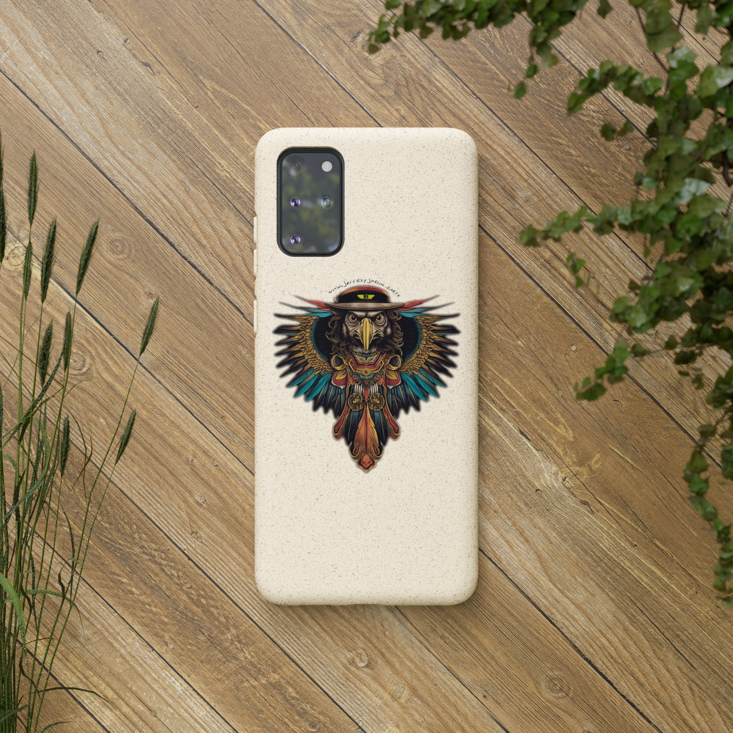 Jeffrey Joslin Hawk Biodegradable Phone Cases