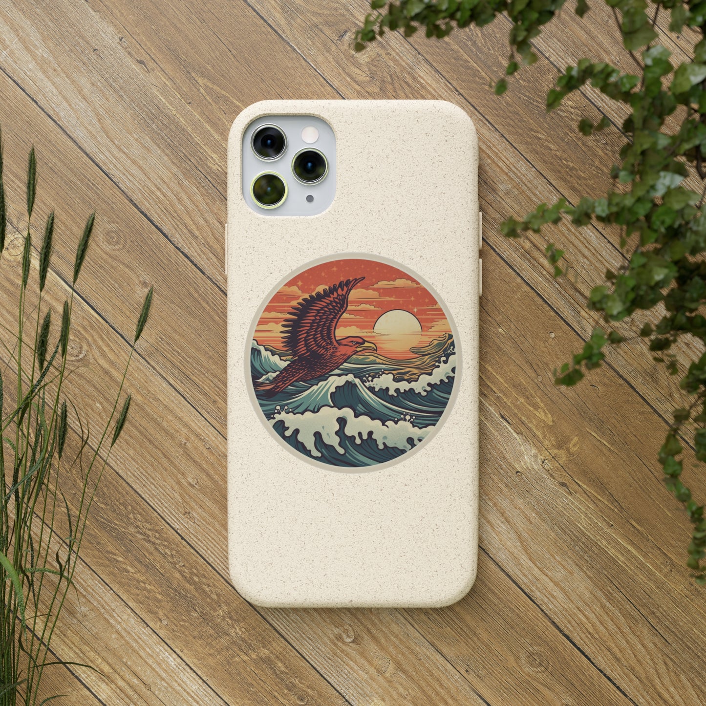 Hawk Ocean Biodegradable Phone Cases