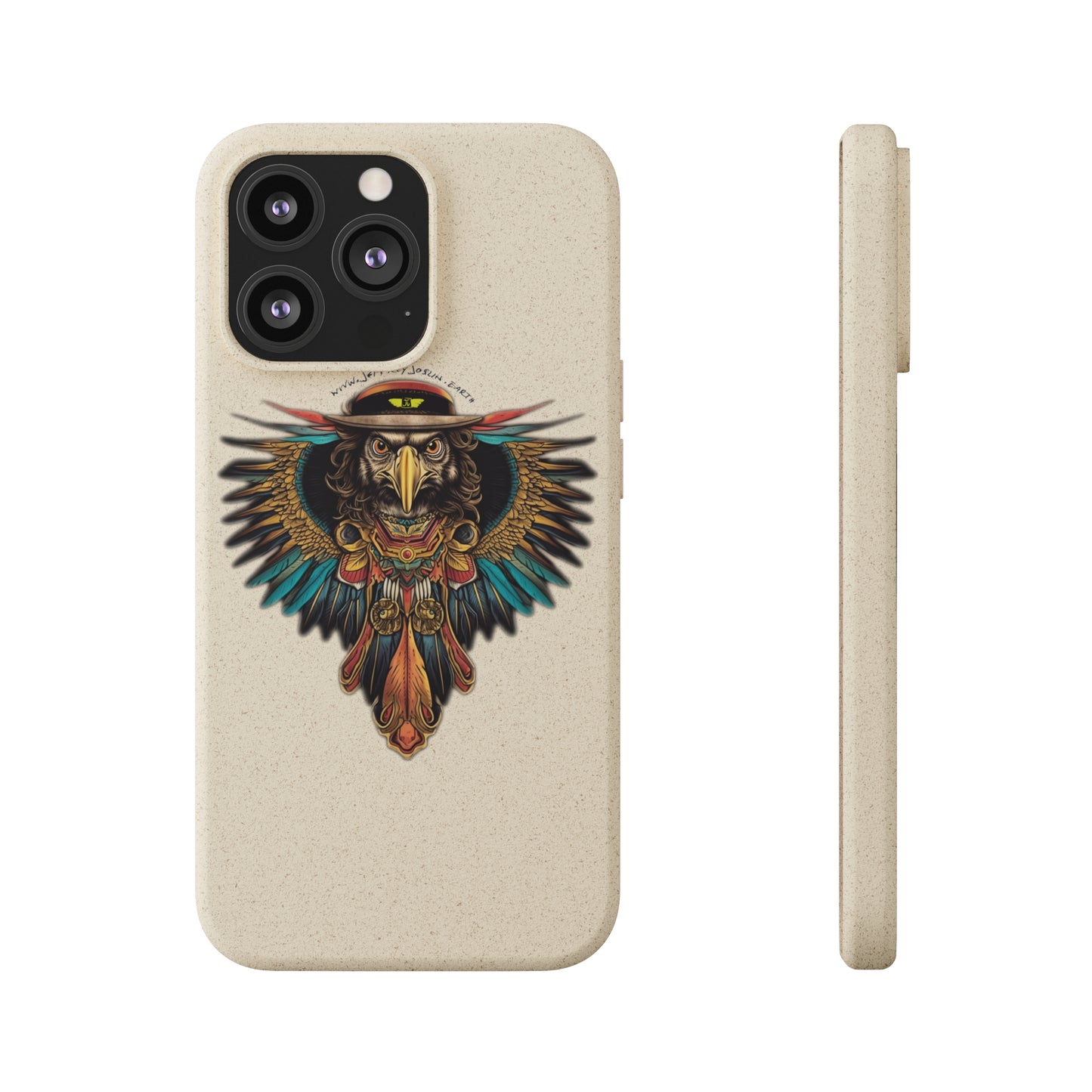 Jeffrey Joslin Hawk Biodegradable Phone Cases