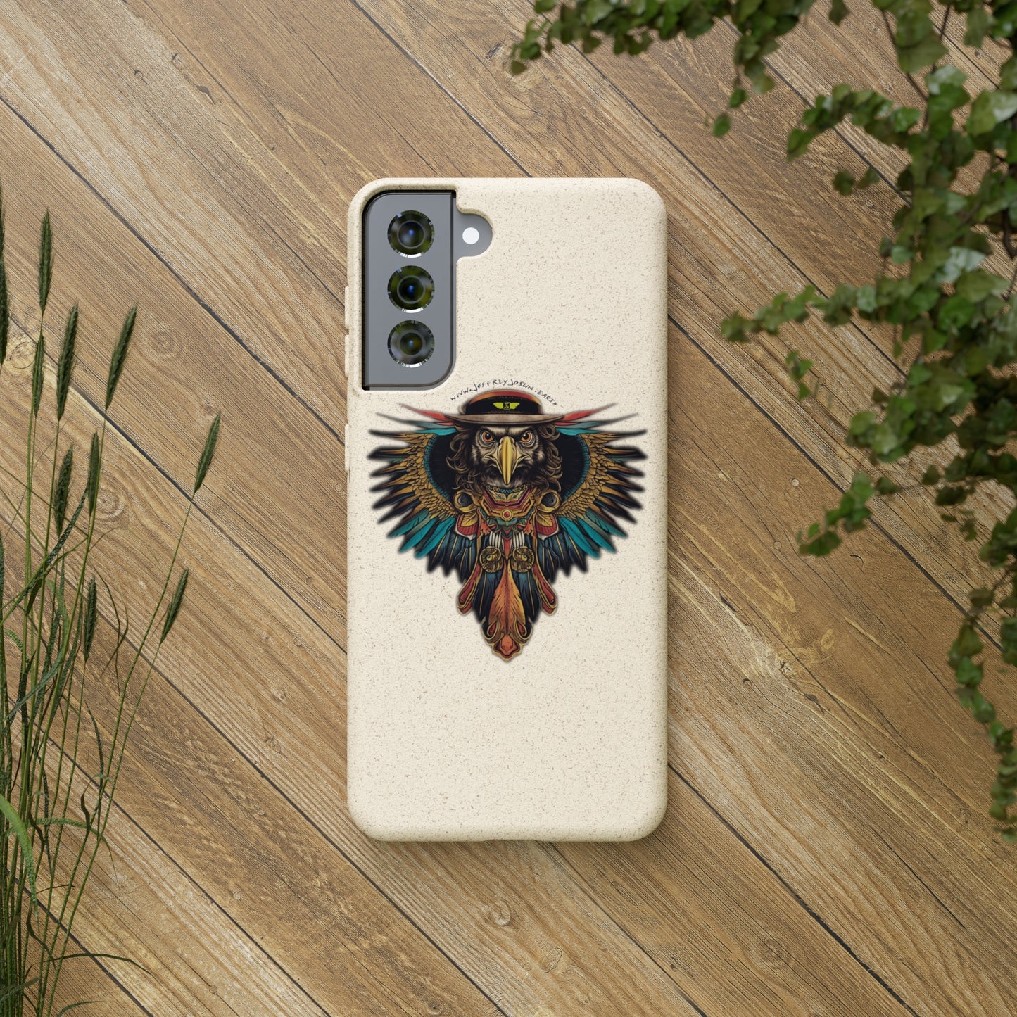 Jeffrey Joslin Hawk Biodegradable Phone Cases