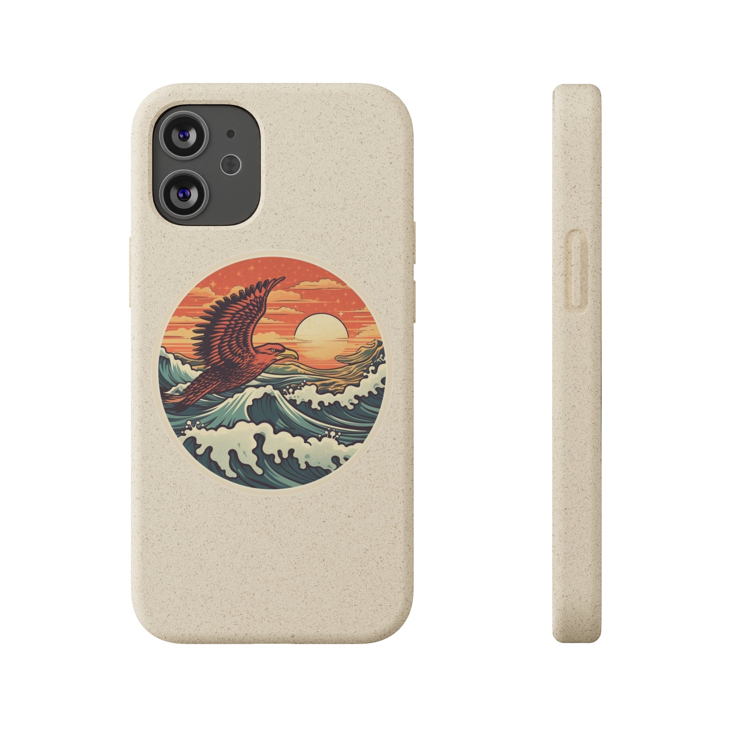 Hawk Ocean Biodegradable Phone Cases